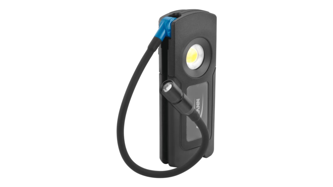 Ansmann Baustrahler Arbeitsleuchte 3,7 V Akku / 3 W, 15 W 1600 Lumen, 40,7 mm x 171mm x 76,5 mm, USB-Stecker