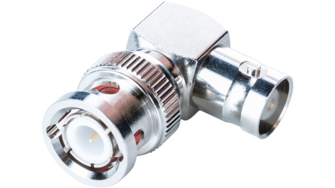 RND Right Angle 50Ω Adapter BNC Plug to BNC Socket 4GHz