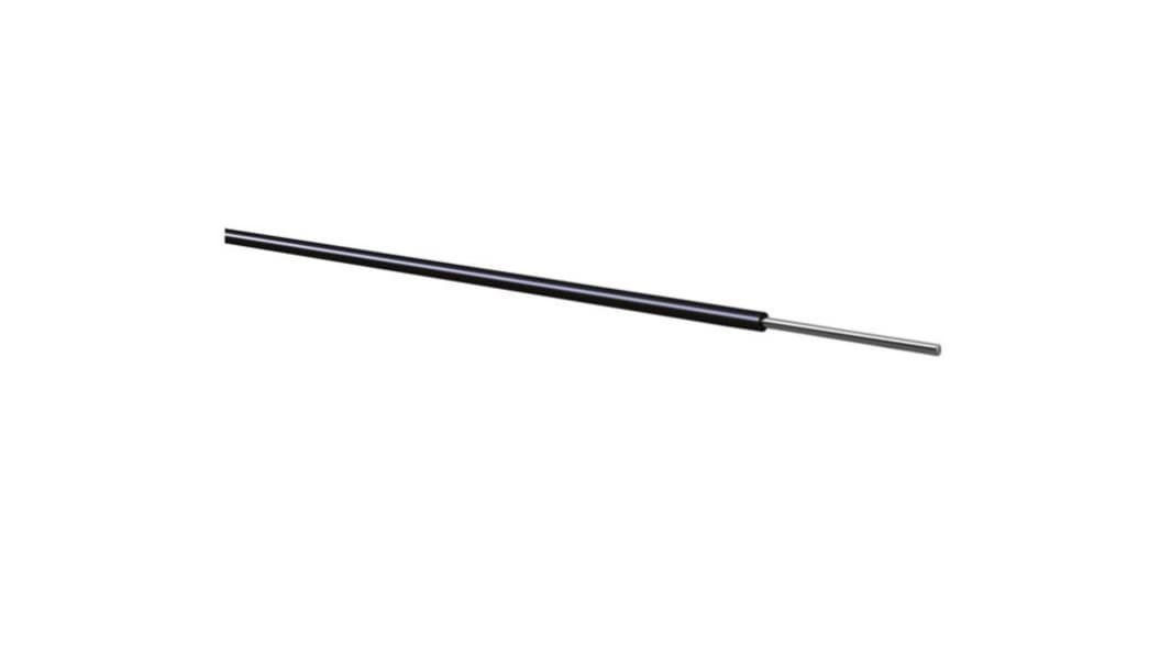 RND Black Hook Up Wire, RND 475-00831