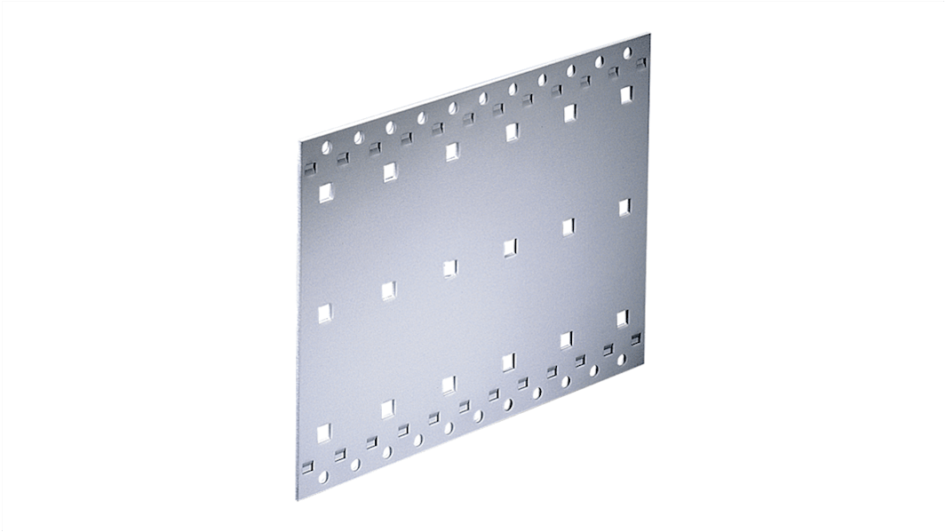 nVent SCHROFF EuropacPRO Series Side Panel for Use with EuropacPRO, 1 Piece(s), 133.35 x 355mm