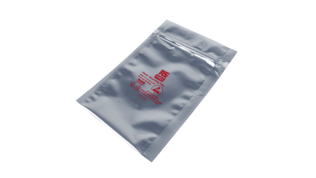 RS PRO Semitransparent2 Antistatisk pose3, Længde: 305mm12, Bredde: 254mm13