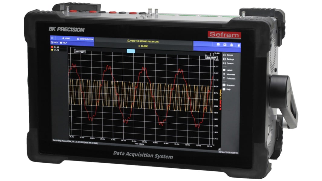 Système d'acquisition de données Analogique, numériques DAS1800 Ethernet, USB