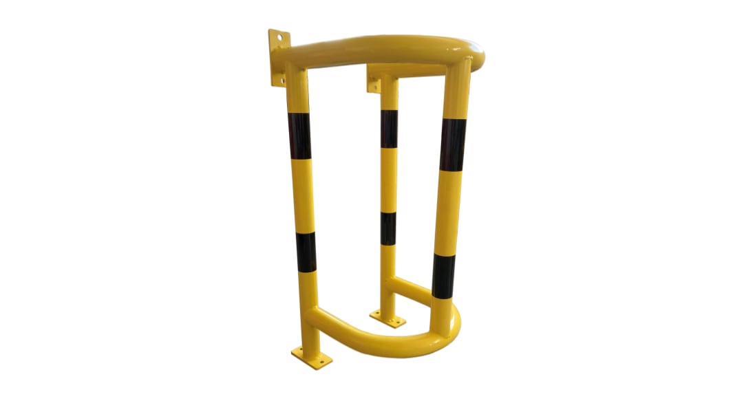 RS PRO Black, Yellow Impact Protector 1000mm x 60mm 440mm