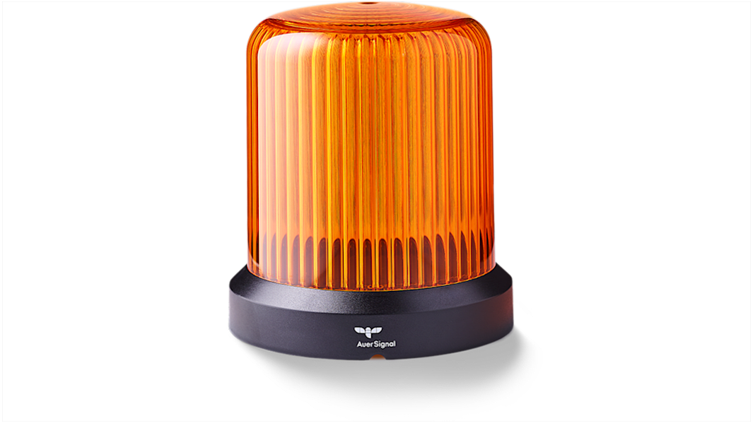 Balise à LED Ambre AUER Signal série RDMUP, 12 V c.c.