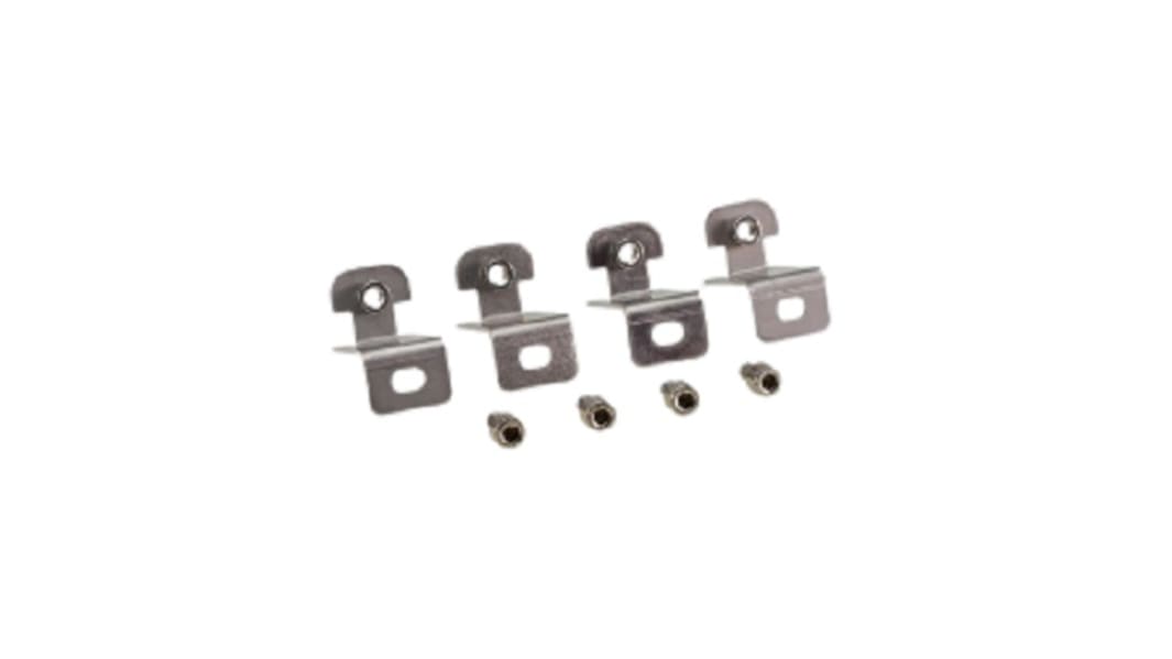 Fibox WMK ARCA Series Stainless Steel Mounting Bracket, 57 x 34mm