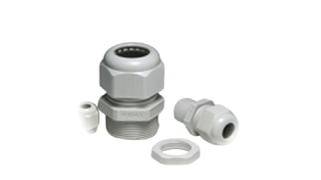 Pressacavo Fibox, in Poliammide, filetto M32, Ø cavo 15mm - 21mm max