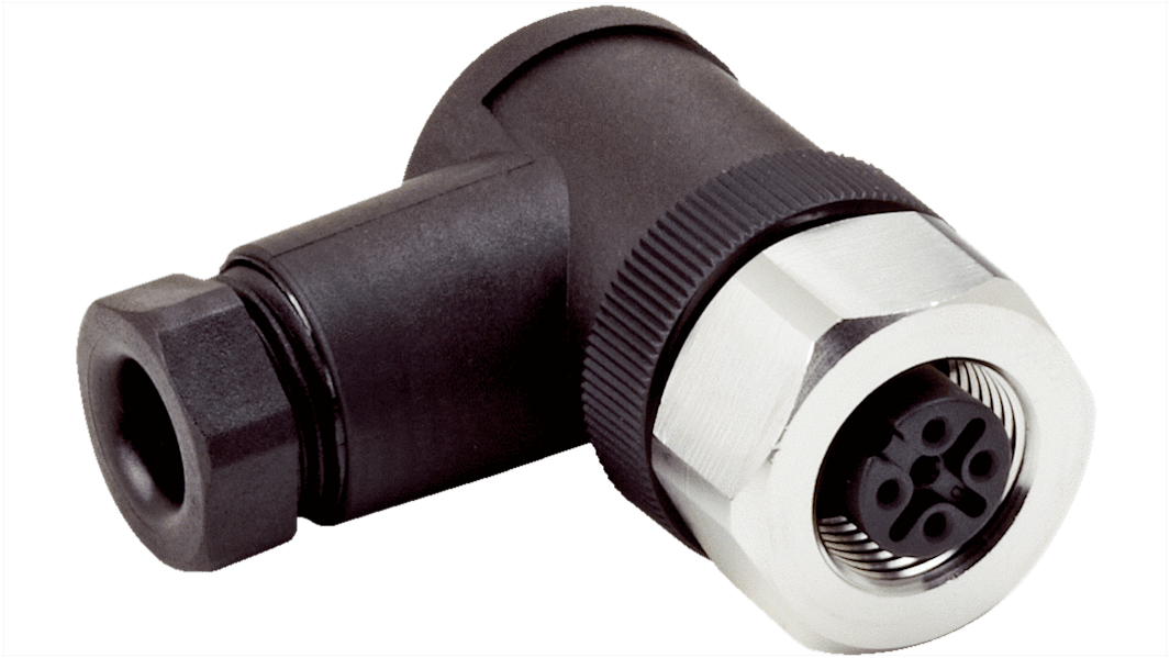 SICK, DOS Compact Power Connector Cable Mount Plug, Screw Termination, 4A, 250 V