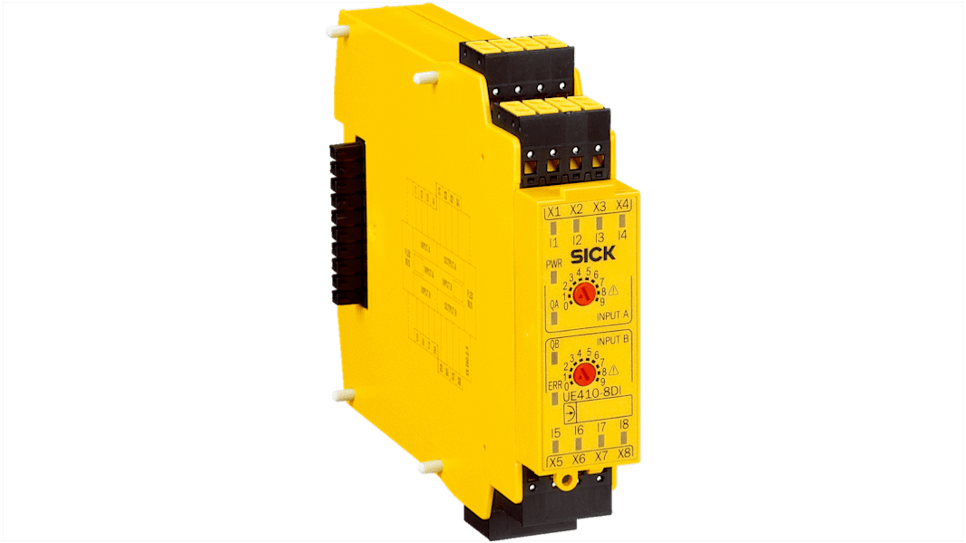 SICK UE410 Series Safety Controller, 8 Safety Inputs, 8 Safety Outputs