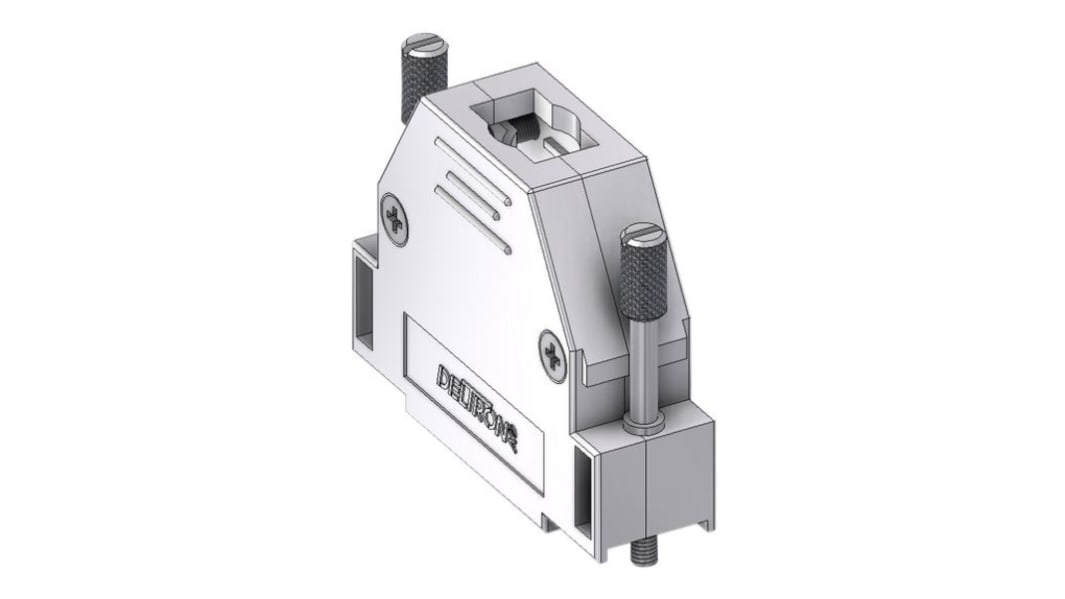 Deltron Connectors D-Sub バックシェエル DB コネクタシェルD-Sub, 金属, CTLM25UN4
