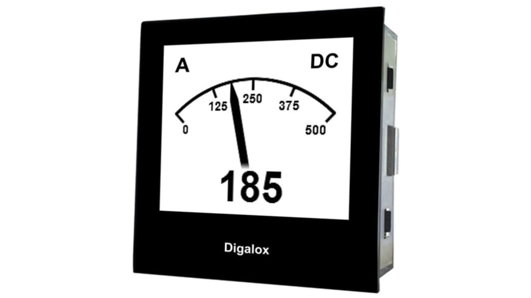 TDE Instruments DPM72 Einbaumessgerät für Strom, Spannung H 68mm B 68mm
