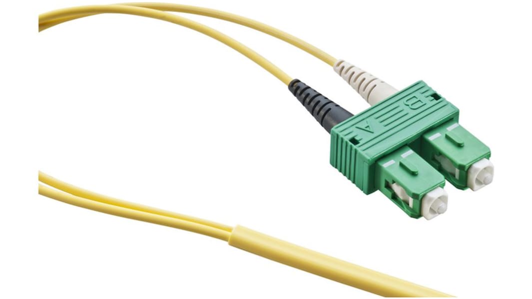 Leoni Kerpen LWL-Kabel 1m Single Mode Gelb LC SC