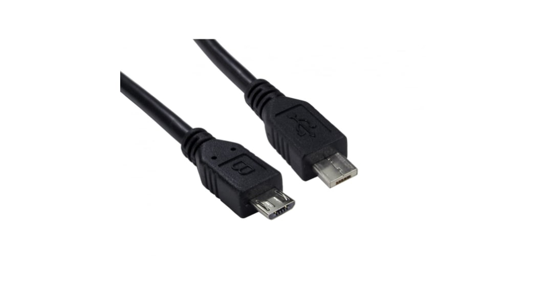 Câble USB RS PRO Micro USB A vers Micro-USB B, 1.8m