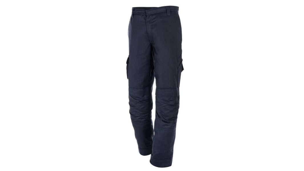 ProGARM 7720 Herren Arbeitshose, Inhärente VXS+ Gewebe Marineblau Antistatisch, Lichtbogenschutz, Größe 85cm / 34Zoll x