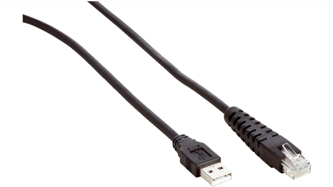 SICK Male USB A to Male RJ45 Cable, 3m, 60391 Series