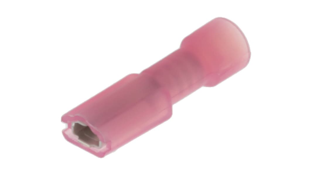 Molex 19003 Pink Insulated Female Spade Connector, Quick Disconnect, 2.79 x 0.81mm Tab Size