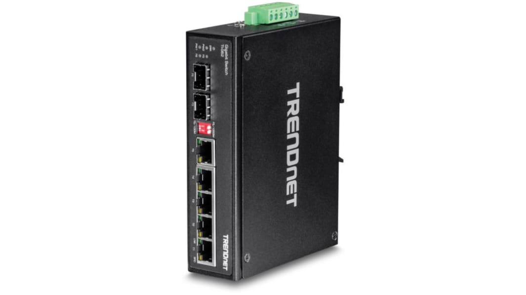 Switch Ethernet industriale Trendnet, 7 porte