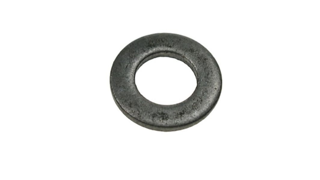 RS PRO Unterlegscheiben für M5 Schrauben Selbstfarbig Flach- x 5.30mm x 10.0mm, Stahl