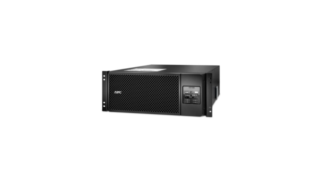 APC 230V Input Rack Mount UPS, 6000VA (6kW), SRT6KRMXLI-6W