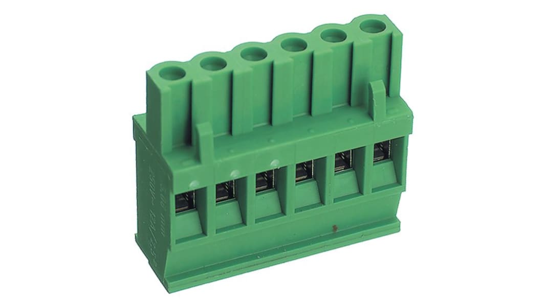 PTR HARTMANN, 5.08mm Pitch, AKZ1100, , Pluggable Terminal Block, Header, Cable Mount, Screw Termination,