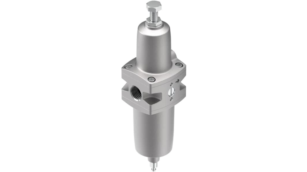 Festo P Filter Regulator, 40μm, G 1/2, Manual, 20 bar, 4787813