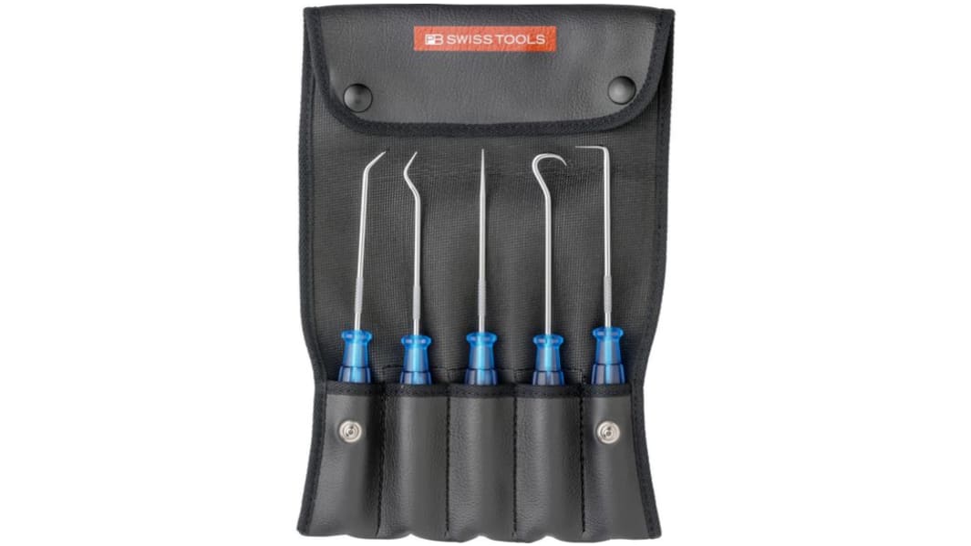 PB SWISS TOOLS 5 Piece Tool Kit Tool Kit with Pouch