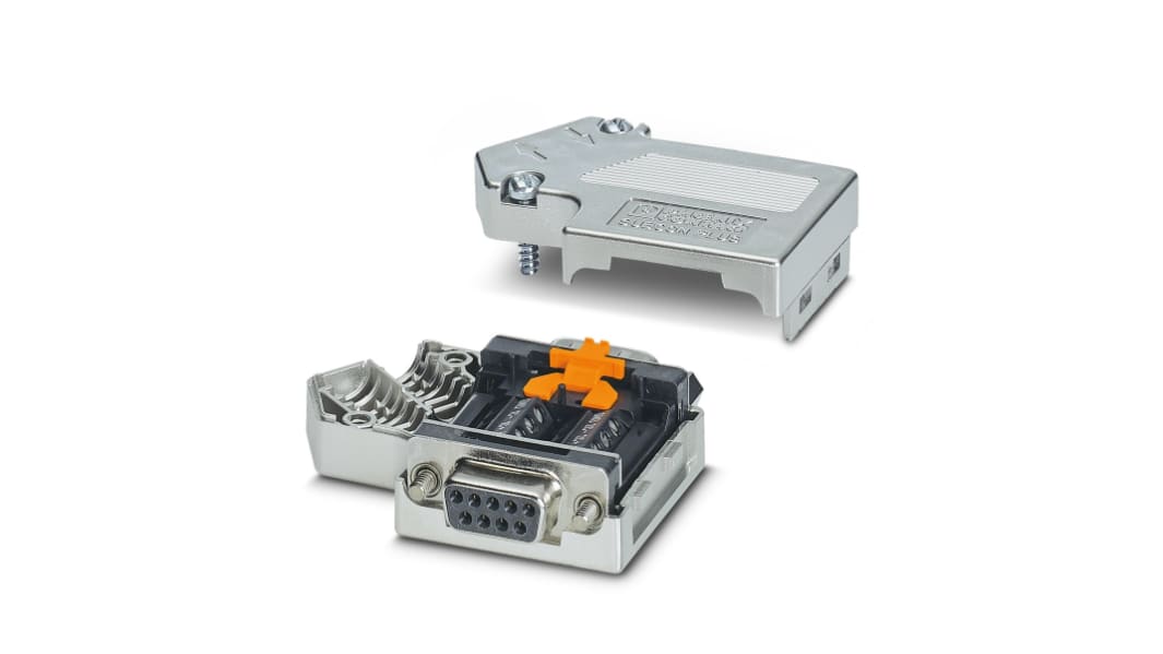 Connettore D-Sub Phoenix Contact Connettore D ultraminiaturizzato, Maschio/femmina, 9 vie, terminazione Morsetti a vite