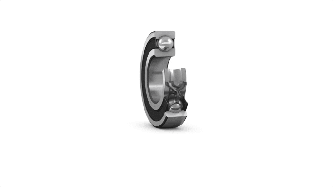 SKF 6010-2RS1/C3 Single Row Deep Groove Ball Bearing- Both Sides Sealed 50mm I.D, 80mm O.D