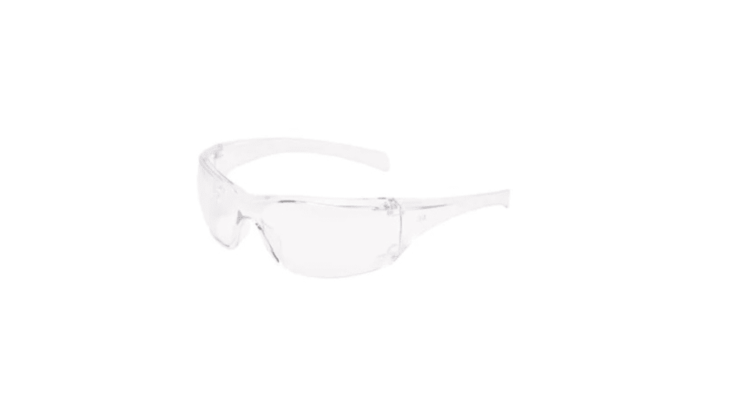 3M Virtua AP UV Safety Glasses, Clear PC Lens, Vented