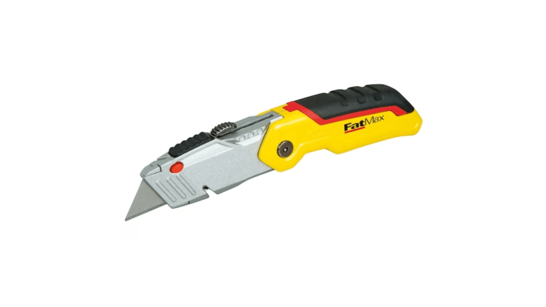 Stanley Safety Knife with Straight Blade, Retractable