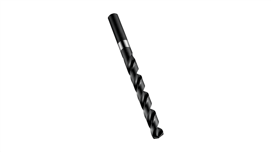 Dormer A108 Series HSS Twist Drill Bit for Stainless Steel, 3.3mm Diameter, 65 mm Overall
