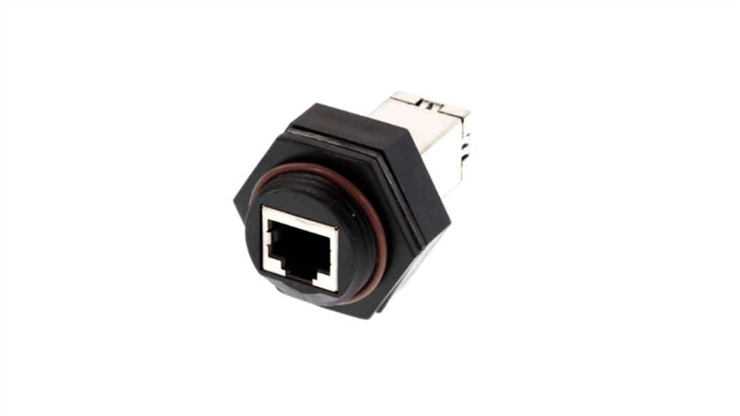 Molex 130055 Series Female RJ45 Connector, PCB Mount Straight
