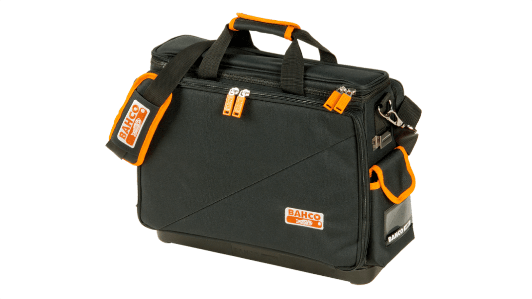 Bolsa de Fondo Rígido Bahco de Poliéster con cremallera, 430mm x 150mm x 350mm