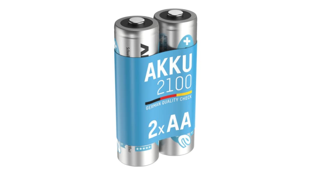 Batterie AA ricaricabili Ansmann, 1.2V, 2.1Ah, NiMH, terminale Standard