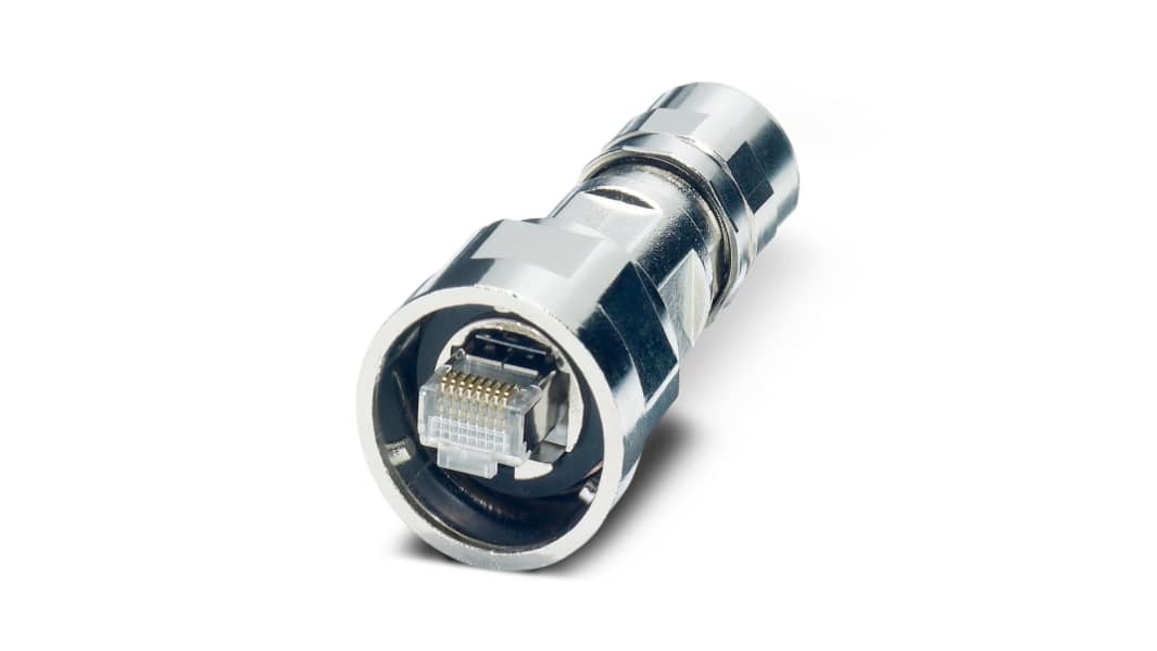 Phoenix Contact VS-V1 Series Male RJ45 Connector, Cable Mount, Cat5 Straight 8 -Way