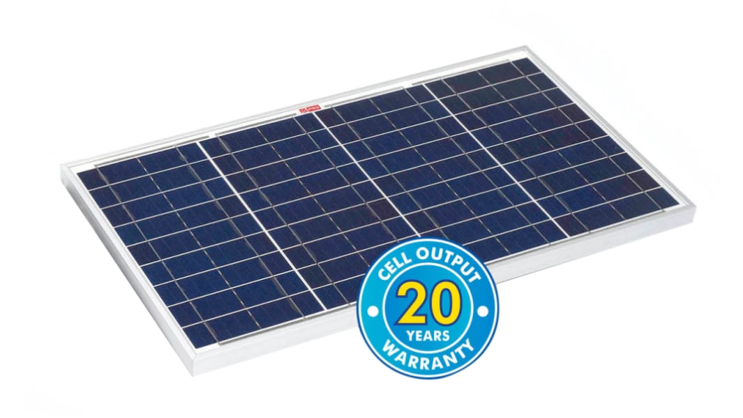 Pannello solare PV Logic, 30W, 30W, 22V, Policristallino, 660 x 380 x 25mm