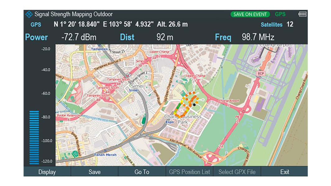 Rohde & Schwarz FPH-K16 Signal Strength Mapping, For Use With FPH Spectrum Rider Handheld Spectrum Analyser