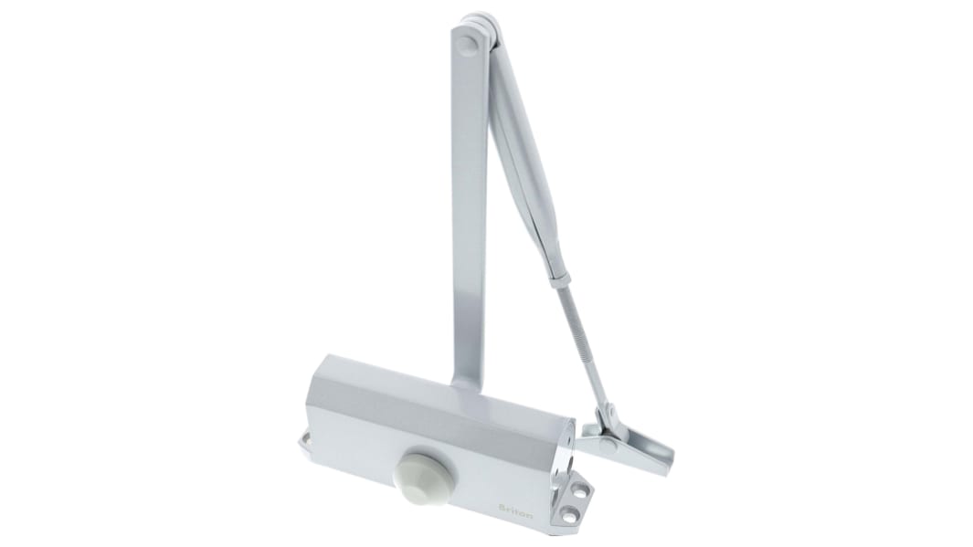 Briton Türschließer Silber 950mm max. 60kg max. Feuerschutztür geeignet