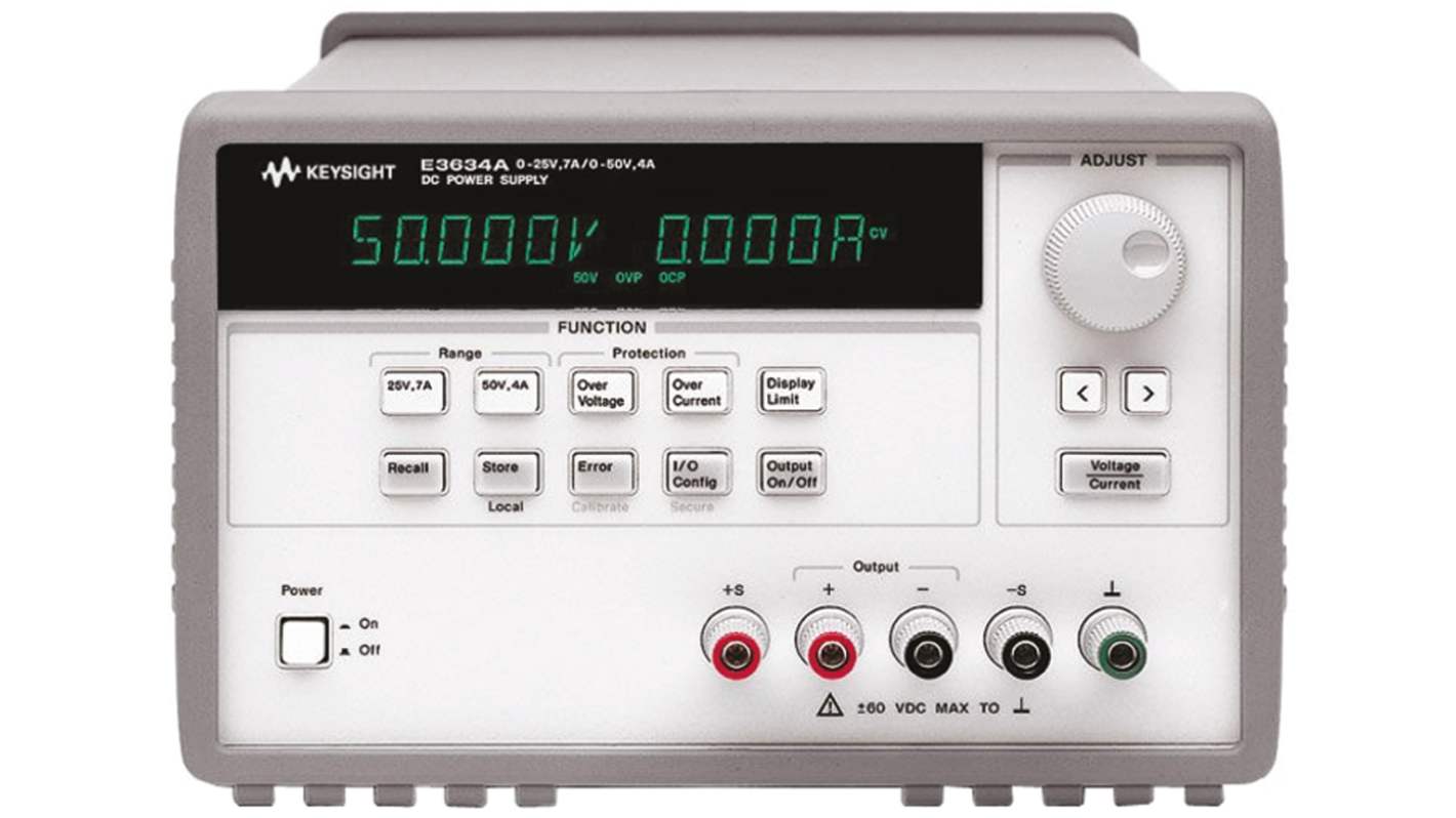 Zasilacz laboratoryjny 0 → 50V 4A Keysight Technologies 175W Programowalny zasilacz DC