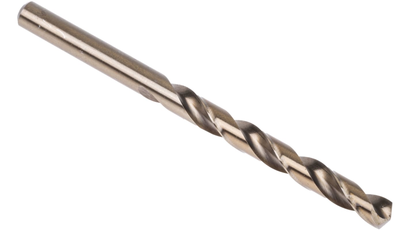 RS PRO HSCo Twist Drill Bit, 8mm Diameter, 117mm Overall