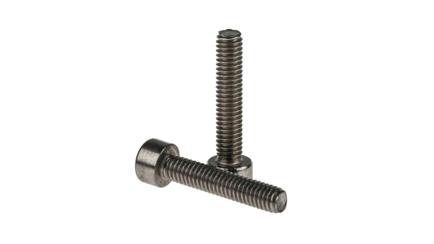 RS PRO Stainless Steel Hex Socket Cap Screw, DIN 912, M4 x 20mm
