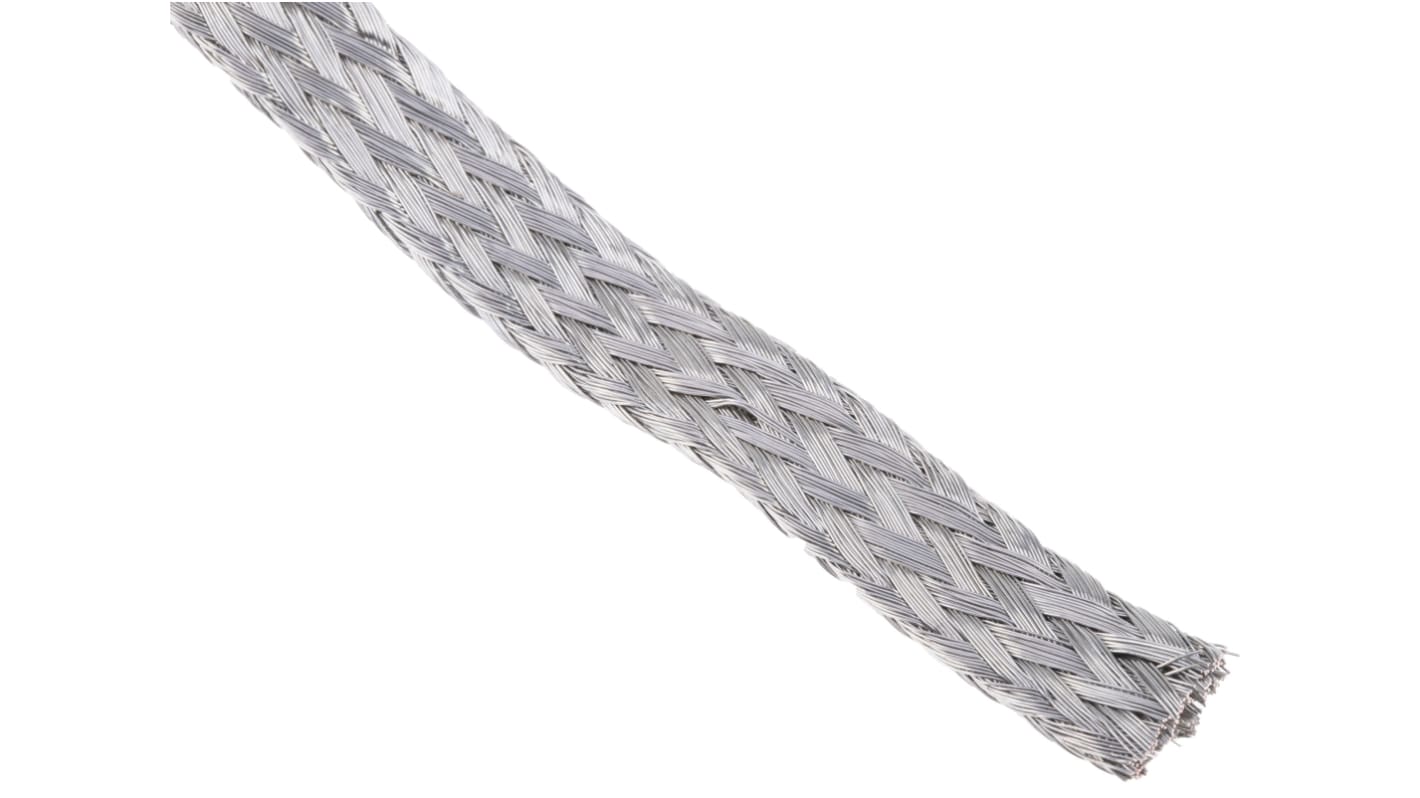 RS PRO Geflochtene Kabel Kupfer verzinnt 7,5 mm 63 A 25m Einzelader 10 x 2 mm 2,349 Ω/km
