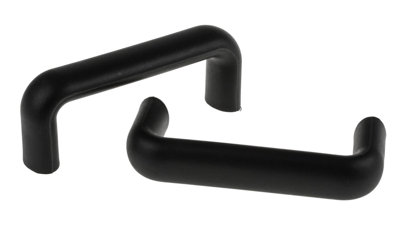 RS PRO Black Plastic Handle 50 mm Height, 25mm Width, 134mm Length