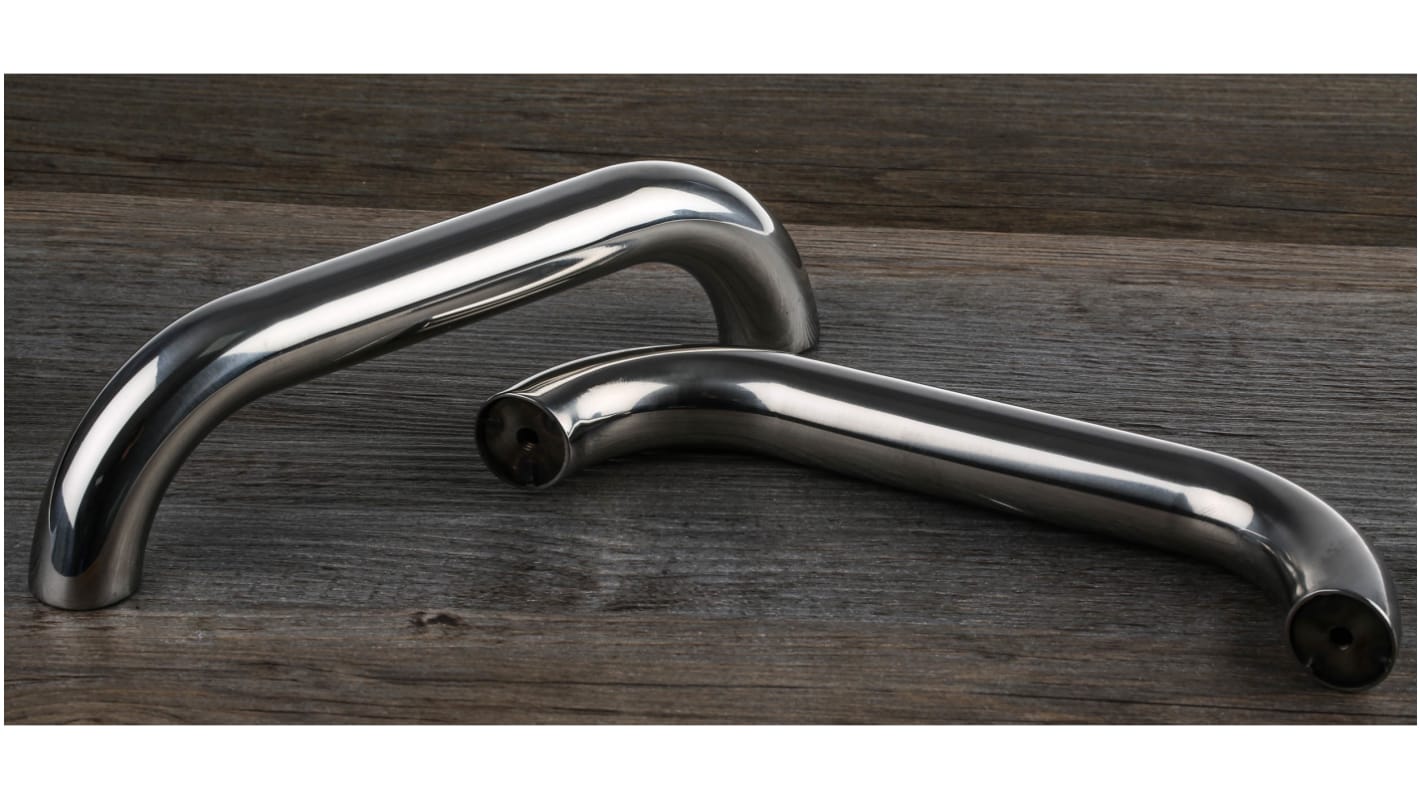RS PRO Silver Stainless Steel Handle 60 mm Height, 25mm Width, 220mm Length