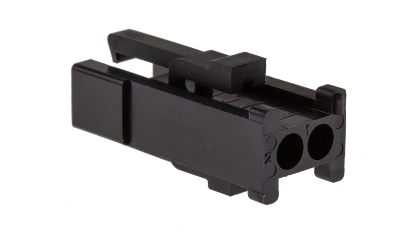 ITT Cannon Trident Lige Han Kontakthuse 5.08mm Pitch, 2-Polet, 1 Række