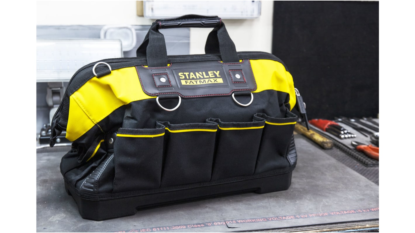Stanley FatMax Fabric Tool Bag with Shoulder Strap 460mm x 280mm x 230mm