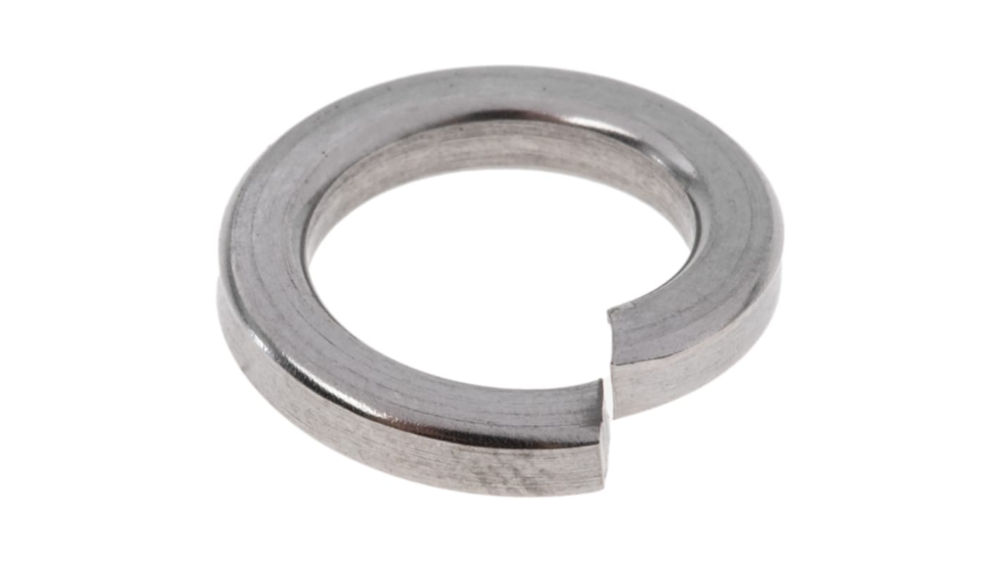 RS PRO A2 304 Stainless Steel Locking Washers, M8, DIN 7980