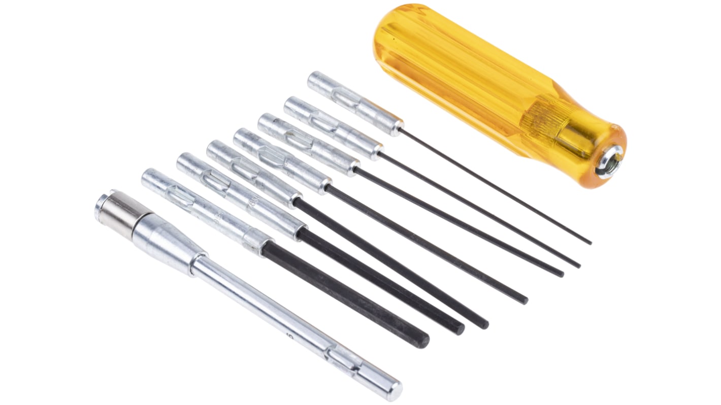 Set di cacciaviti Weller Xcelite, 9 pezzi Brugola