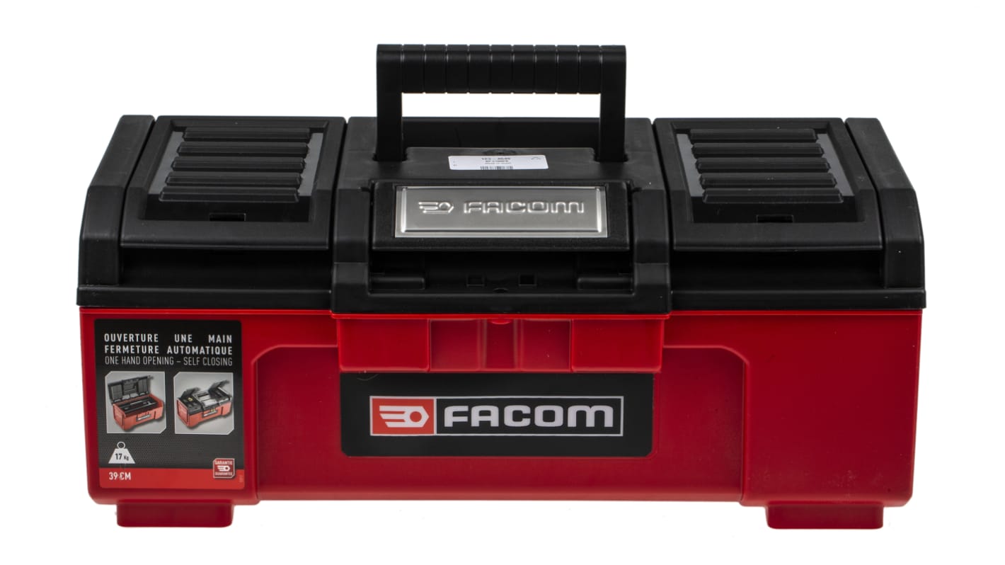 Facom One Touch Plastic Tool Box, 391 x 222 x 164mm