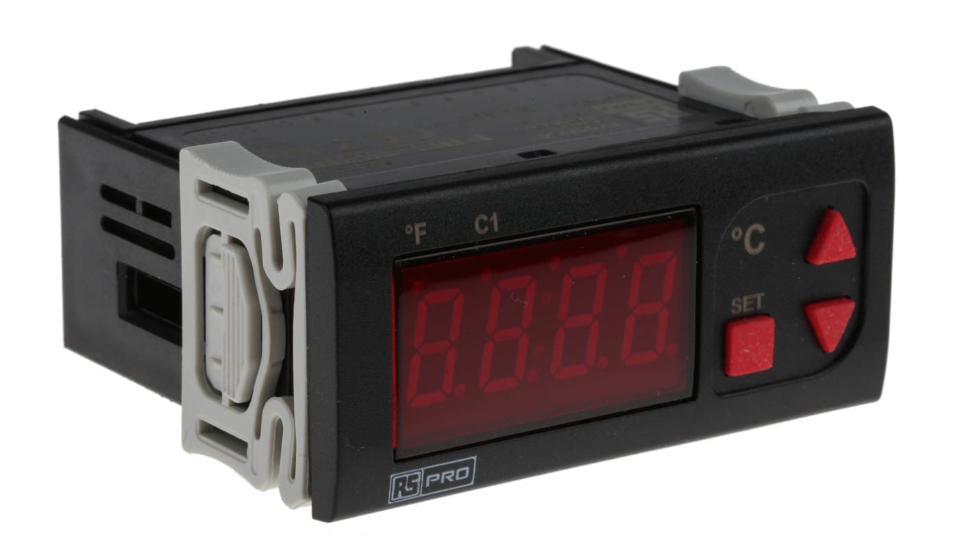 Rs-Online Regolatore di temperatura On/Off RS PRO 230 V ca 77 x 35mm 1 uscita Relè