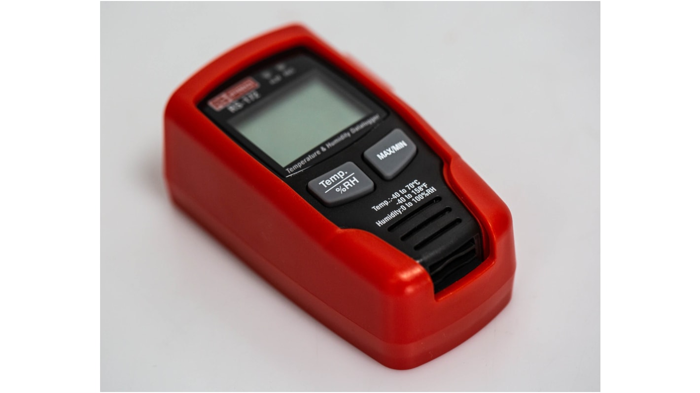 RS PRO RS-172 Temperature & Humidity Data Logger, USB, 1 Input Channel(s)